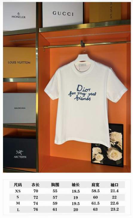 Dior T Shirts Short _SKUDiorXS-Llzytx005115511